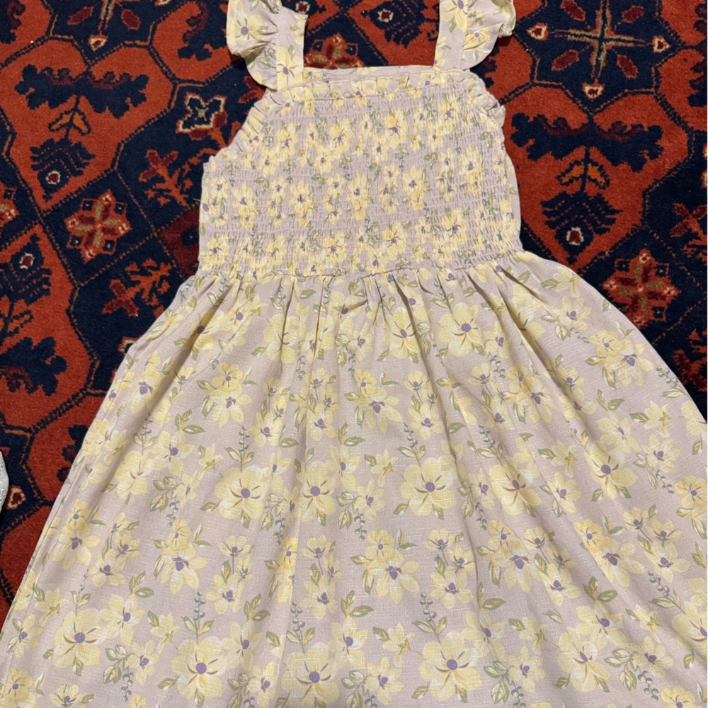 Floral Kids Casual Dress